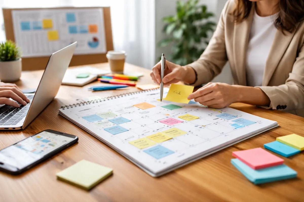 Comment établir un calendrier de communication pour une PME
